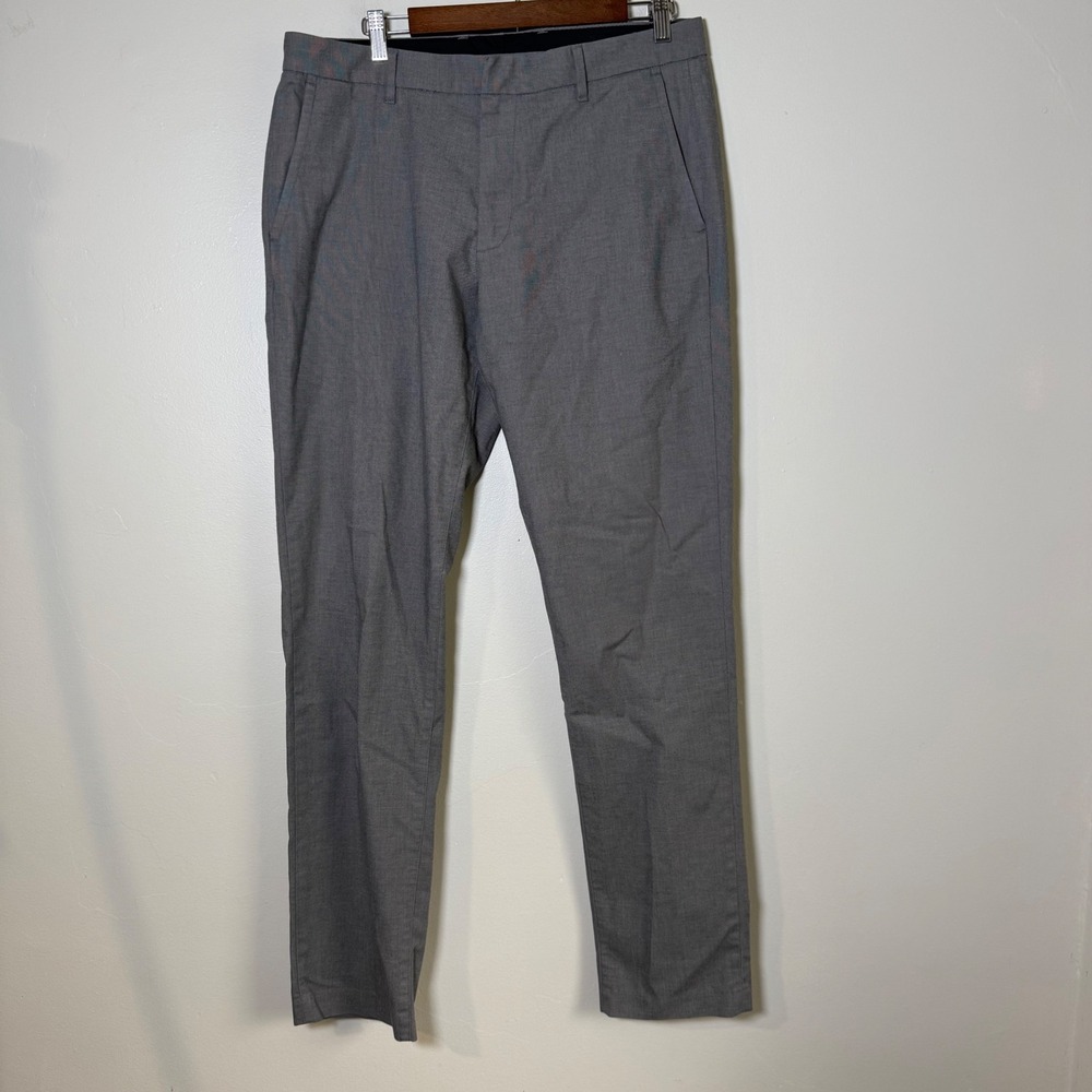 Bonobos Weekday Warrior Monday Athletic Fit Dress Pants Size 34/34 Grey